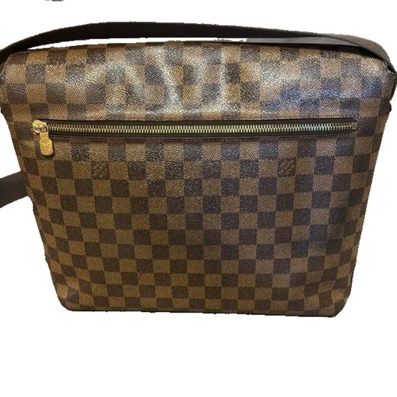LOUIS VUITTON BROOKLYN DAMIER EBENE Messenger Handbag - Picture 3 of 13